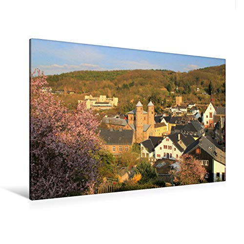 Premium Textil-Leinwand 120 x 80 cm Quer-Format Bad Münstereifel | Wandbild, HD-Bild auf Keilrahmen, Fertigbild auf hochwertigem Vlies, Leinwanddruck von Arno Klatt von CALVENDO