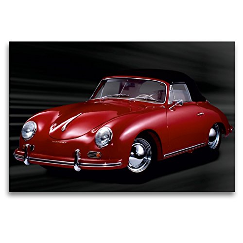 Premium Textil-Leinwand 120 x 80 cm Quer-Format Porsche 356 A - Bj. 1959 | Wandbild, HD-Bild auf Keilrahmen, Fertigbild auf hochwertigem Vlies, Leinwanddruck von Wolf Kloss von CALVENDO