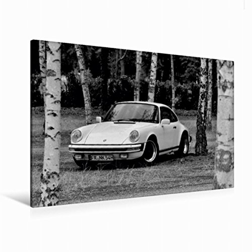 Premium Textil-Leinwand 120 x 80 cm Quer-Format Porsche 911 SC | Wandbild, HD-Bild auf Keilrahmen, Fertigbild auf hochwertigem Vlies, Leinwanddruck von Ingo Laue von CALVENDO
