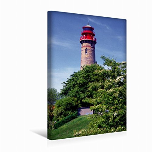 Premium Textil-Leinwand 30 x 45 cm Hoch-Format Leuchtturm Kap Arkona, Insel Rügen | Wandbild, HD-Bild auf Keilrahmen, Fertigbild auf hochwertigem Vlies, Leinwanddruck von lothar reupert von CALVENDO