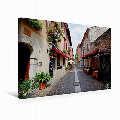 Premium Textil-Leinwand 45 x 30 cm Quer-Format Bardolino am Gardasee | Wandbild, HD-Bild auf Keilrahmen, Fertigbild auf hochwertigem Vlies, Leinwanddruck von Sascha Ferrari von CALVENDO