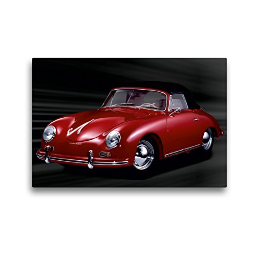 Premium Textil-Leinwand 45 x 30 cm Quer-Format Porsche 356 A - Bj. 1959 | Wandbild, HD-Bild auf Keilrahmen, Fertigbild auf hochwertigem Vlies, Leinwanddruck von Wolf Kloss von CALVENDO