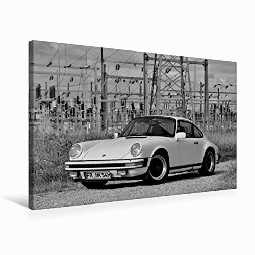 Premium Textil-Leinwand 75 x 50 cm Quer-Format Porsche 911 SC | Wandbild, HD-Bild auf Keilrahmen, Fertigbild auf hochwertigem Vlies, Leinwanddruck von Ingo Laue von CALVENDO
