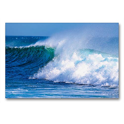 Premium Textil-Leinwand 90 x 60 cm Quer-Format Atlantic | Wandbild, HD-Bild auf Keilrahmen, Fertigbild auf hochwertigem Vlies, Leinwanddruck von Harry Kübler von CALVENDO