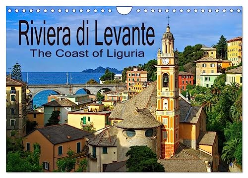 Riviera di Levante The Coast of Liguria (Wall Calendar 2026 DIN A4 Landscape), CALVENDO 12 Month Wall Calendar: Italy's finest coast (CALVENDO Places) von CALVENDO