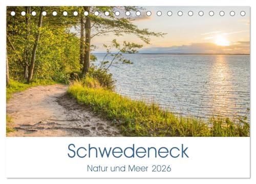 Schwedeneck Natur und Meer (Tischkalender 2026 DIN A5 quer), CALVENDO Monatskalender: Traumhafte Bilder der Küste Schwedenecks (CALVENDO Natur) von CALVENDO