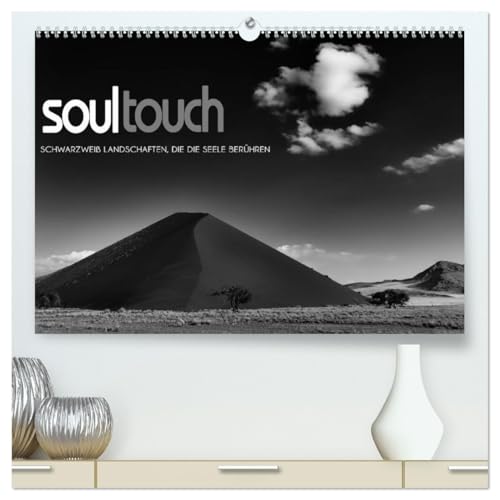 Soultouch - Schwarzweiß Landschaften, die die Seele berühren (hochwertiger Premium Wandkalender 2026 DIN A2 quer), Kunstdruck in Hochglanz: ... Landschaften der Erde (CALVENDO Natur) von CALVENDO