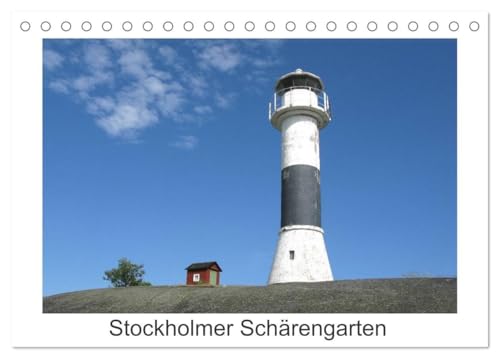Stockholmer Schärengarten (Tischkalender 2026 DIN A5 quer), CALVENDO Monatskalender: Eine Reise in den Äußeren Schärengarten Stockholms (CALVENDO Orte) von CALVENDO