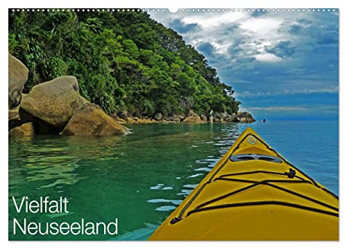 Vielfalt Neuseeland (Wandkalender 2026 DIN A2 quer), CALVENDO Monatskalender: Reichtümer der Natur Aotearoas - dem Land der langen weißen Wolke (CALVENDO Orte) von CALVENDO