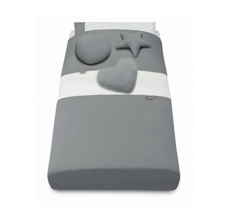 CAM Babybett CAM 4-teiliges Musselin Baby-Bettwäschenset Piumone von CAM