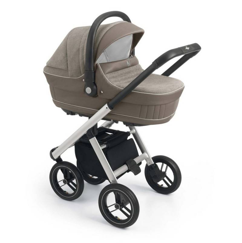 CAM Kombi-Kinderwagen 3-in-1 Puro Solid inkl. Babyschale & Wickeltasche von CAM