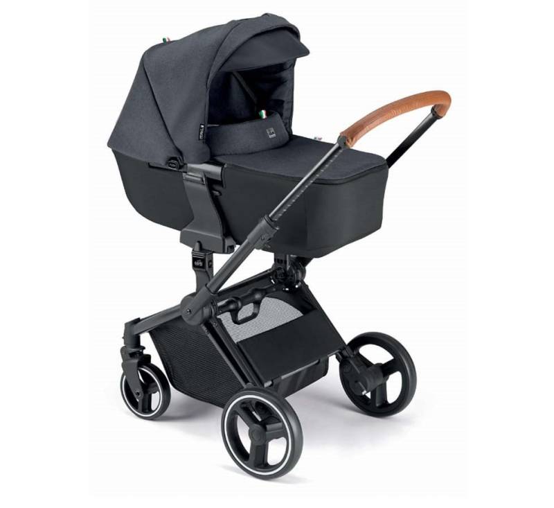 CAM Kombi-Kinderwagen CAM Next Evo 3-in-1 inkl. Auto-Babyschale und faltbare Wanne von CAM