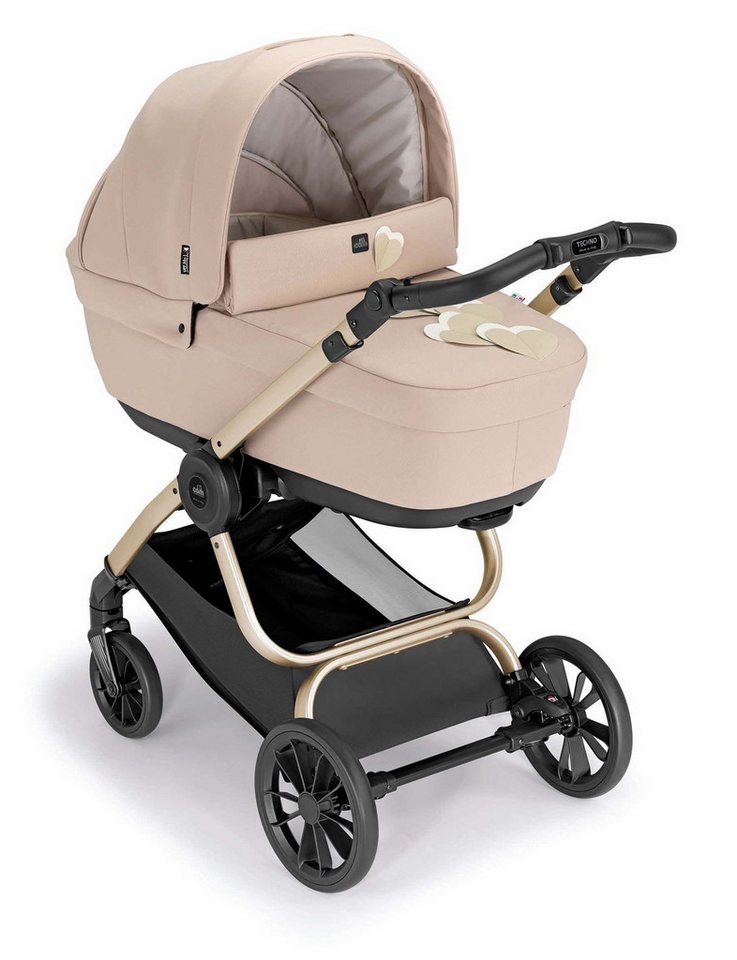 CAM Kombi-Kinderwagen CAM Kombi Techno Babila 2in1, klappbar von CAM