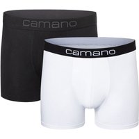Camano Boxershorts "comfort", (2er Pack), mit elastischem Logobund von CAMANO