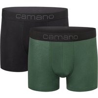 Camano Boxershorts "comfort", (2er Pack), mit elastischem Logobund von CAMANO