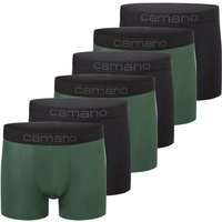 Camano Boxershorts "comfort" 6er Pack, mit Stretch-Logobund von CAMANO