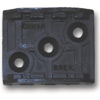 Befestigungsplatte Stahl Kunststoff schwarz - Camar von CAMAR