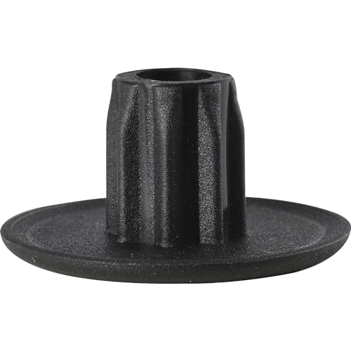 Camar Abdeckkappe (Möbelbeschlag) zu Sockelversteller 306 Kunststoff schwarz von CAMAR