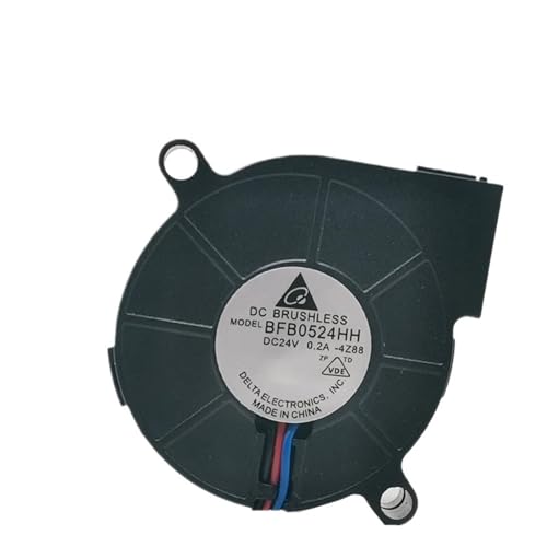 1 Stücke BFB0524HH 24 V 0,2 A 5015 5 cm Turbinen-Radialgebläse Lüfter(3-WIRE B2 PLUG_FIXED COLOR) von CAMCHJVVM