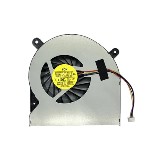 12V CPU GPU Kühler Lüfter for G750 G750JH G750JM G750JZ G750V G750JS G750JW ET2321 V230IC Kühler Dicke 14mm(G750 thin 12V GPU) von CAMCHJVVM