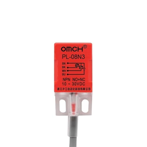 1PCS 3D Drucker DIY PL-05/08 Serise Platz Induktive Näherungssensor Schalter Detektor Bett Nivellierung Sonde NPN NC 10-30V(PL-08N3) von CAMCHJVVM