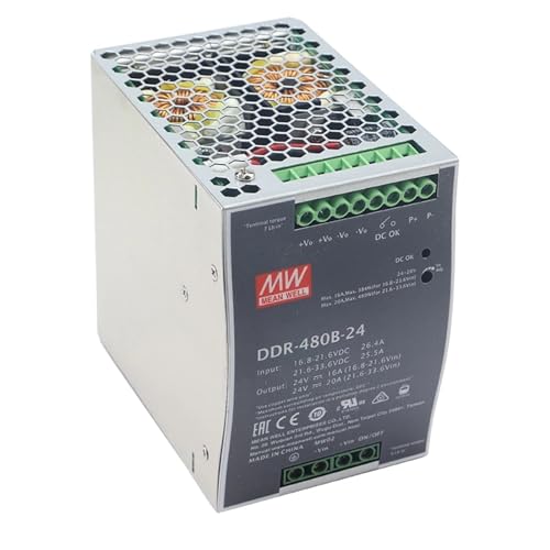 1PCS DDR-480B/C/D Serie DC12V 24V 48V240W DIN Schiene Typ DC-DC Konverter Drahtlose Netzwerk industrielle Steuerung Syestem(DDR-480C-12) von CAMCHJVVM