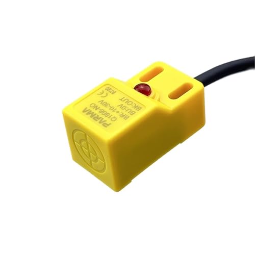 1PCS Q18 Serie Quadratischer induktiver Näherungssensorschalter Premium-Typ Schaltabstand 8mm IP67 10-30VDC 3-Draht NPN PNP(Q1808-PO PNP) von CAMCHJVVM