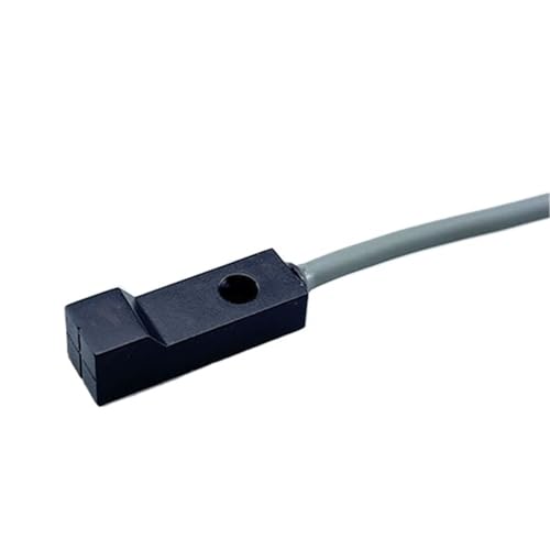 1PCS Q8 Platz Näherungssensor NPN PNP 10-30VDC 3-draht IP67 Schaltabstand 2,5mm Metall induktive Schalter Mit 2m Kabel(Q802-NO) von CAMCHJVVM
