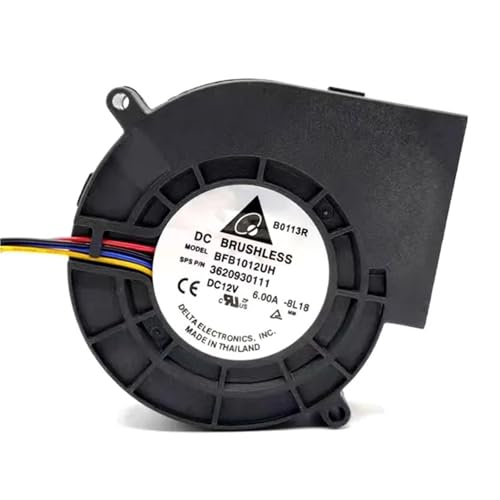 1Pcs 9733 Gebläse 9,7 cm DC12V 6A BFB1012UH Heizung Grill Abluftventilator Lufttrockner Lüfter(2 wires) von CAMCHJVVM