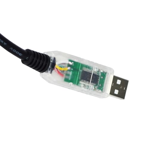 FT232RL CHIP USB ZU RJ45 RS485 SERIELLES KOMMUNIKATIONSKABEL for SRNE ML2420 ML2430 ML2440 SOLARLADEREGLER(1.8M,Transparent USB Case) von CAMCHJVVM