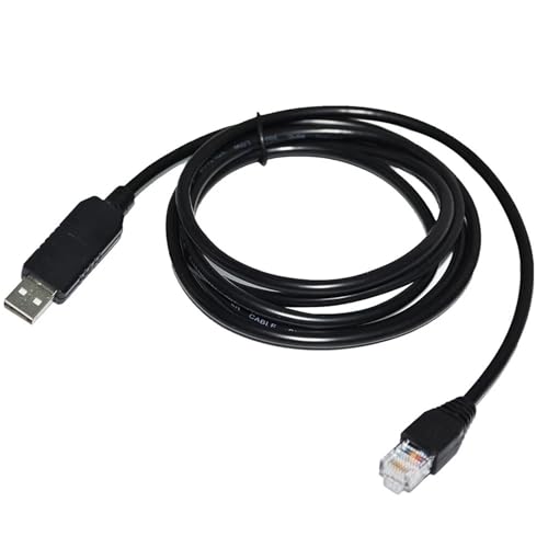 FT232RL USB-ZU-RJ45-ADAPTER RS485 SERIELLES KOMMUNIKATIONSKABEL for DIGITALEN VIDEORECORDER MIT Unlimited View(1.8M,Transparent USB Case) von CAMCHJVVM