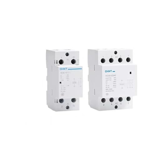 NCH8 20A 25A 40A 63A Din-schiene Haushalt AC Schütz 220V 230V 380V 400V 1NO1NC 2NO 2NC 4NO 1 Einzelne 3 Drei Phase(NCH8-63,2NC) von CAMCHJVVM