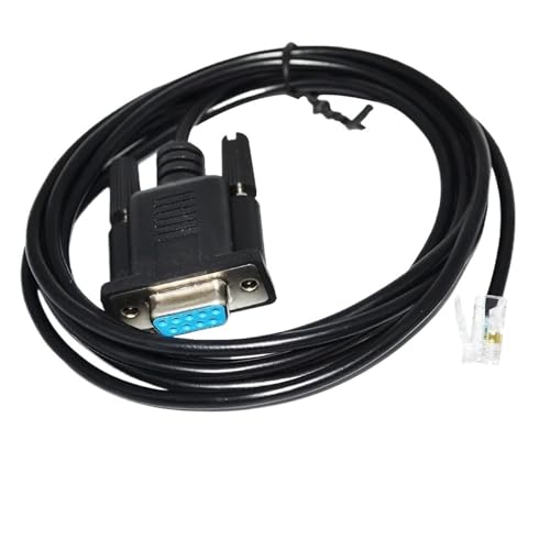 USB AUF 4-POLIGE RJ10 RS232 SERIELLE KOMMUNIKATIONS-DEBUGKABEL for AUFZUGDIAGNOSE-SCHNITTSTELLE for PC(3 metres,DB9 Female - RJ10) von CAMCHJVVM