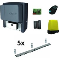 Came BX-78 Kit Schiebetorantrieb 800KG 220V + 5M Metall Zahnstange von CAME