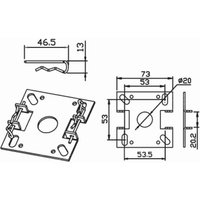 Chantier Mo5 Max 30Nm Unterstützung Came 001YM0109 von CAME