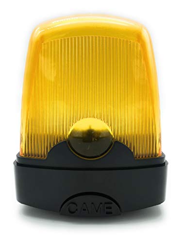 CAME 001KLED24 LED Blinkleuchte, Warnleuchte, Signalleuchte, für elektrische Tore, 24V AC-DC, gelb von CAME