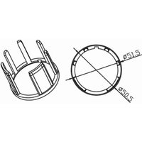 Runder Ableger 53 x 0,6 mm Came 001YK5134 Runder Ableger 53 x 0,6 mm Came 001YK5134 von CAME