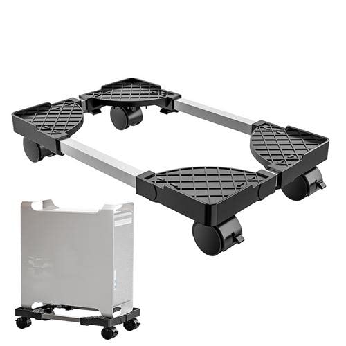 CPU Ständer Für PC - Computer Tower Ständer CPU Ständer Verstellbar PC Ständer Mit Rollen PC CPU Halterung Unter Schreibtisch Computer Tower Ständer Desktop Computer Ständer Für Büro Zuhause von CAMEIRGOU