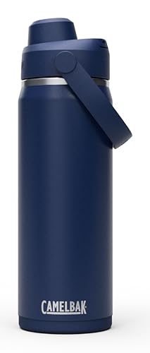 CAMELBAK Thrive Chug Wasserflasche aus isoliertem Edelstahl | 600 ML | leicht zu tragen, auslaufsicher | Marineblau von CAMELBAK