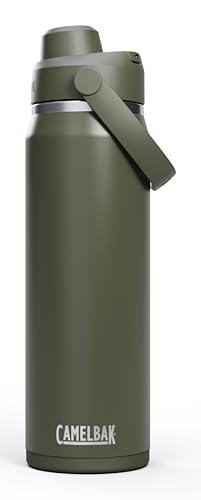 CAMELBAK Thrive Chug Wasserflasche aus isoliertem Edelstahl | 740 ML | leicht zu tragen, auslaufsicher | Moosgrün CAMELBAK Thrive Chug Wasserflasche aus isoliertem Edelstahl | 740 ML | leicht zu tragen, auslaufsicher | Moosgrün von CAMELBAK