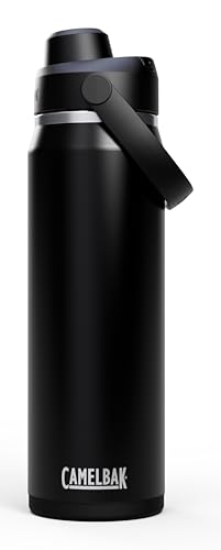 CAMELBAK Thrive Chug Wasserflasche aus isoliertem Edelstahl | 740 ML | leicht zu tragen, auslaufsicher | Schwarz CAMELBAK Thrive Chug Wasserflasche aus isoliertem Edelstahl | 740 ML | leicht zu tragen, auslaufsicher | Schwarz von CAMELBAK