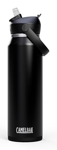 CAMELBAK Thrive Flip Straw Wasserflasche aus isoliertem Edelstahl | 950 ML | leicht zu tragen, mit Strohhalm | Schwarz CAMELBAK Thrive Flip Straw Wasserflasche aus isoliertem Edelstahl | 950 ML | leicht zu tragen, mit Strohhalm | Schwarz von CAMELBAK