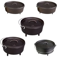 Camp Chef Classic Dutch Oven Set Schmortopf aus Gusseisen Grill BBQ Outdoor SDO08 von CAMP CHEF