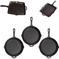 Camp Chef Gusseisen Pfanne Rund oder Quadratisch BBQ Grill Outdoor SK8 von CAMP CHEF