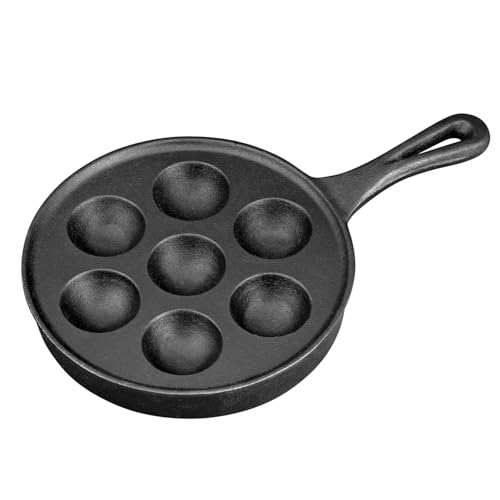 Camp Chef True Seasoned Gusseisenpfanne für dänische Pfannkuchen von CAMP CHEF