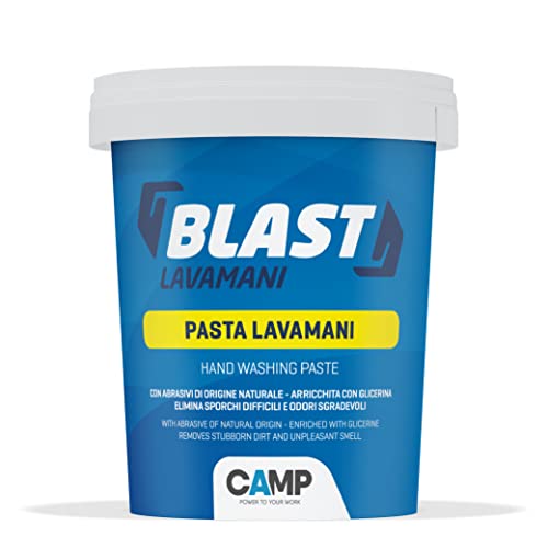 Camp BLAST Handwaschpaste mit natürlichen Schleifmitteln, mit Zitronenduft, 1000 ml von CAMP