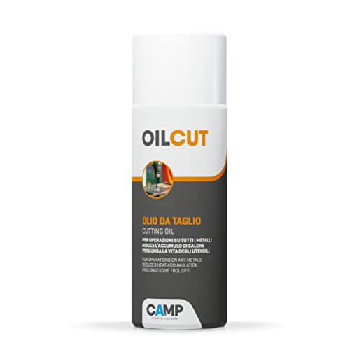 Camp OIL CUT Professionelles Sprühschneidöl mit Schmier- und Kühlleistung, 400ml von CAMP