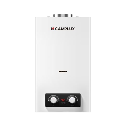 CAMPLUX BD300 11 Liter Gasdurchlauferhitzer Niedrige NOx/ErP, Indoor Gasdusche für Küche/Bad, Butan (28-30 mbar)/ Propan (37 mbar), LPG, 3V, 22kW CAMPLUX BD300 11 Liter Gasdurchlauferhitzer Niedrige NOx/ErP, Indoor Gasdusche für Küche/Bad, Butan (28-30 mbar)/ Propan (37 mbar), LPG, 3V, 22kW von CAMPLUX