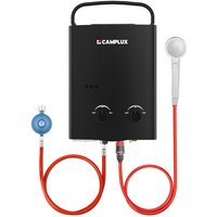 CAMPLUX Tragbare Gas-Wassererwärmer 5L/min 10kW, Durchlauferhitzer mit Propan/Butan-Gas - AY132B-DE - 50 mbar - Schwarz CAMPLUX Tragbare Gas-Wassererwärmer 5L/min 10kW, Durchlauferhitzer mit Propan/Butan-Gas - AY132B-DE - 50 mbar - Schwarz von CAMPLUX