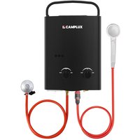 Camplux - Tragbare Gas-Wassererwärmer 5L/min 10kW, Durchlauferhitzer mit Propan/Butan-Gas - AY132B - 30/37 mbar - Schwarz Camplux - Tragbare Gas-Wassererwärmer 5L/min 10kW, Durchlauferhitzer mit Propan/Butan-Gas - AY132B - 30/37 mbar - Schwarz von CAMPLUX